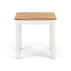 Julian Bowen Coxmoor Lamp Table - Ivory & Oak