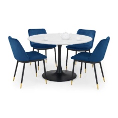 Julian Bowen Delaunay Dining Chair - Blue