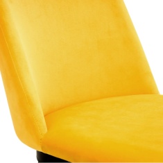 Julian Bowen Delaunay Dining Chair - Mustard