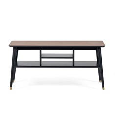 Julian Bowen Findlay Media Unit - Walnut & Black