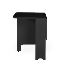 Julian Bowen Gatan Small Gateleg Table With 2 Chairs - Black