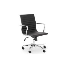 Julian Bowen Gio Office Chair - Black & Chrome Julian Bowen Gio Office Chair - Black & Chrome