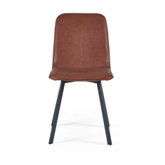 Julian Bowen Goya Chair - Antique Brown
