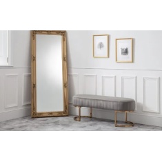 Julian Bowen Harrogate Bench - Grey