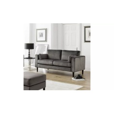 Julian Bowen Hayward Velvet Medium 2 Seater Sofa Julian Bowen Hayward Velvet Medium 2 Seater Sofa