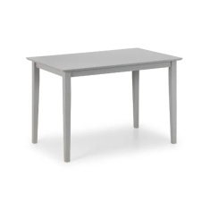 Julian Bowen Kobe Compact Rectangular Table - Torino Grey