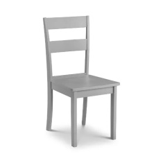Julian Bowen Kobe Wooden Dining Chair - Torino Grey