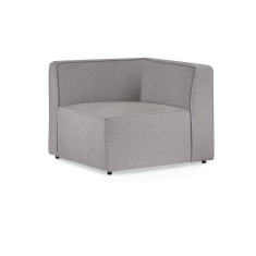 Julian Bowen Lago Combination Sofa Corner Unit - Grey Julian Bowen Lago Combination Sofa Corner Unit - Grey
