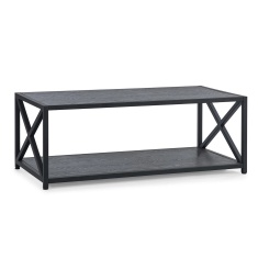 Julian Bowen Lima Coffee Table - Black Ash