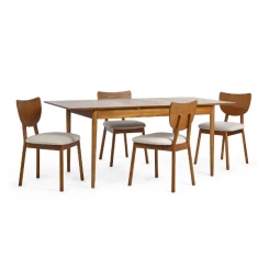 Julian Bowen Lowry Extending Dining Table With 2 Drawers