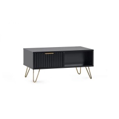 Julian Bowen Murano Coffee Table - Matt Black
