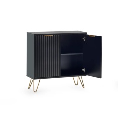 Julian Bowen Murano Compact Sideboard - Matt Black