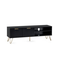 Julian Bowen Murano TV Unit - Matt Black