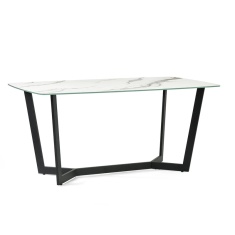 Julian Bowen Olympus Dining Table - White Marble