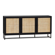 Julian Bowen Padstow Sideboard - Black