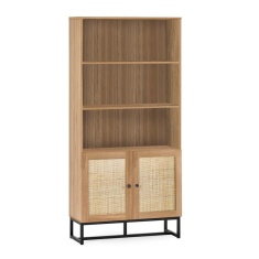 Julian Bowen Padstow Tall Bookcase - Oak