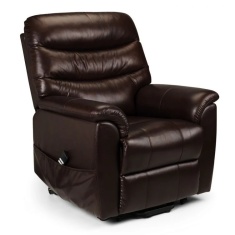Julian Bowen Pullman Leather Dual Motor Rise & Recliner