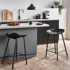 Julian Bowen Renzo Bar Stool - Black
