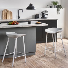 Julian Bowen Renzo Bar Stool - Grey