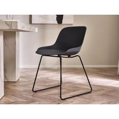 Julian Bowen Rocco Chair - Dark Grey Julian Bowen Rocco Chair - Dark Grey