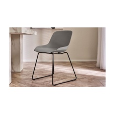 Julian Bowen Rocco Chair - Light Grey