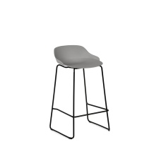 Julian Bowen Rocco Stool - Light Grey Julian Bowen Rocco Stool - Light Grey