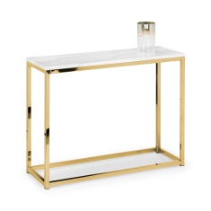 Julian Bowen Scala Console Table - Gold