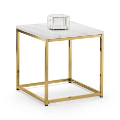 Julian Bowen Scala Lamp Table - Gold