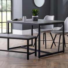 Julian Bowen Staten Concrete Dining Table