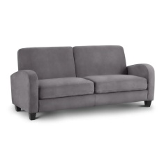 Julian Bowen Vivo 3 Seater Sofa - Dusk Grey Chenille