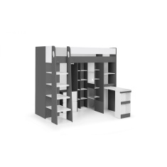 Julian Bowen Aurora Highsleeper - Charcoal & White
