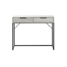 Julian Bowen Bali 2 Drawer Dressing Table/Desk - Grey Oak