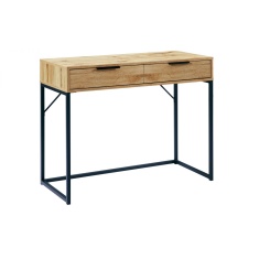 Julian Bowen Bali 2 Drawer Dressing Table/Desk - Light Oak