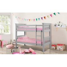 Julian Bowen Barcelona Bunk Bed - Dove Grey