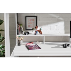 Julian Bowen Blaze Gaming Bunk Bed - White