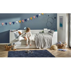 Julian Bowen Cyclone Day Bed - White