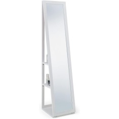 Julian Bowen Fresco Storage Mirror - White