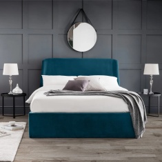 Julian Bowen Frida Storage Ottoman Bed - Teal Julian Bowen Frida Storage Ottoman Bed - Teal