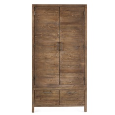 Julian Bowen Heritage 2 Door Wardrobe