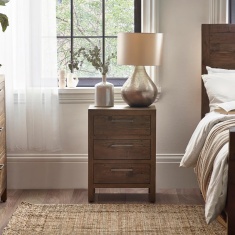 Julian Bowen Heritage 3 Drawer Bedside