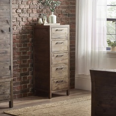 Julian Bowen Heritage 5 Drawer Tallboy