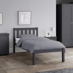Julian Bowen Luna Bed - Anthracite