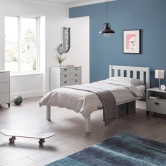 Julian Bowen Luna Bed - Dove Grey