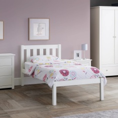 Julian Bowen Luna Bed - Surf White