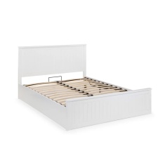 Julian Bowen Maine Ottoman Bed - Surf White