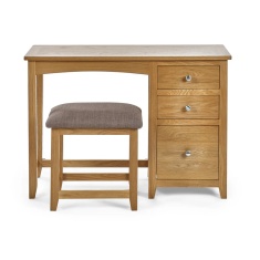 Julian Bowen Mallory Single Dressing Table & Stool