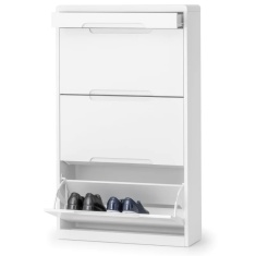 Julian Bowen Manhattan Shoe Cabinet With Drawer