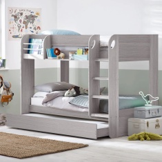 Julian Bowen Mars Bunk & Underbed - Grey Oak