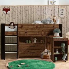 Julian Bowen Otis Midsleeper - Urban Rustic & Black