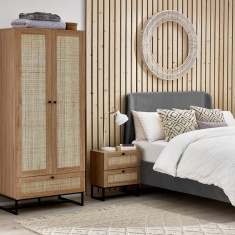 Julian Bowen Padstow Wardrobe - Oak